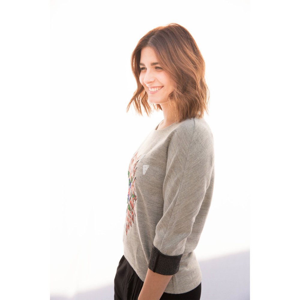 Beaded Tribal Sweater — Everly and Ace